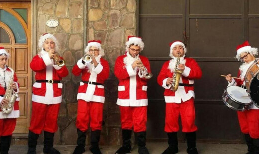 Babbo Natale Musicisti