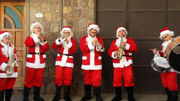 Babbo Natale Musicisti