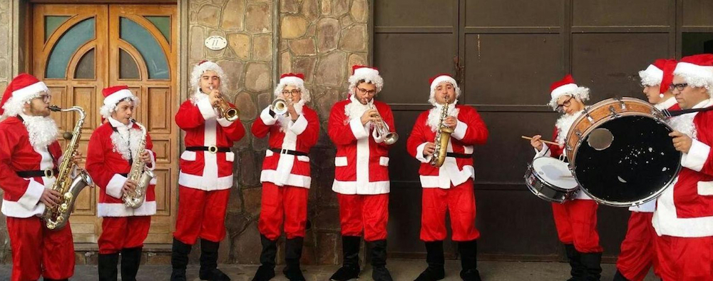 Babbo Natale Musicisti