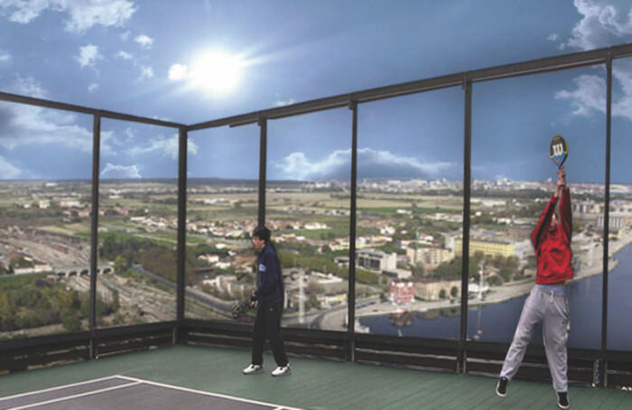 Rendering Studentato Viale Farini