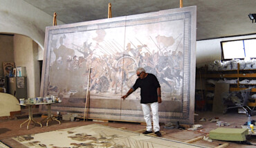 Carnoli Mosaico Battaglia Alessandro