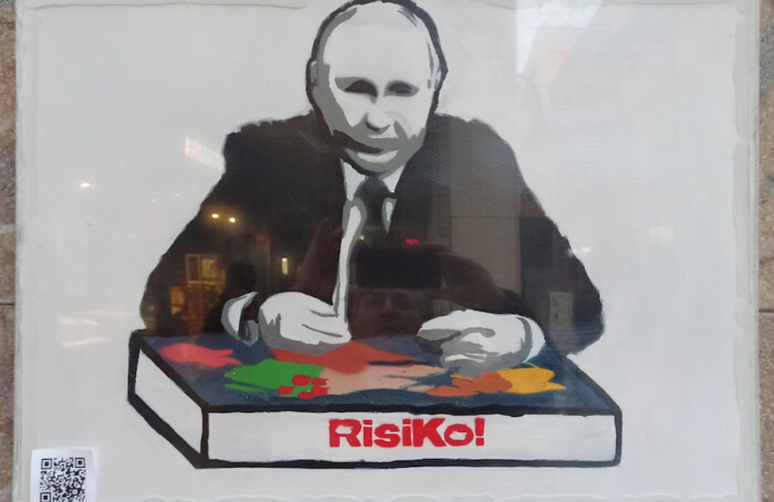 Putin Murales Ravenna