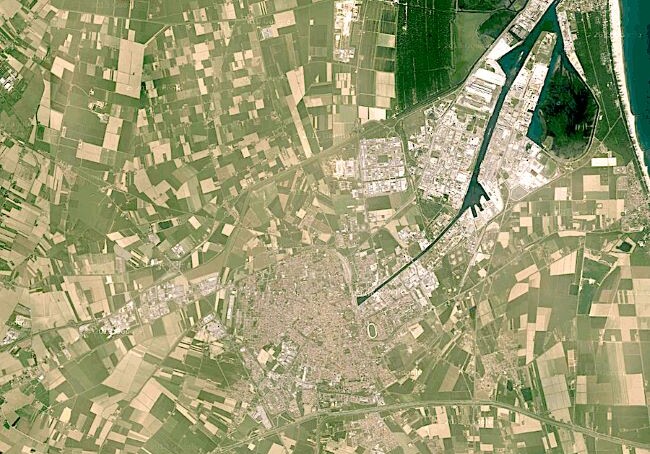 Ravenna Foto Satellitare