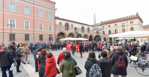 Corte Ravenna Casa Delle Donne Protesta