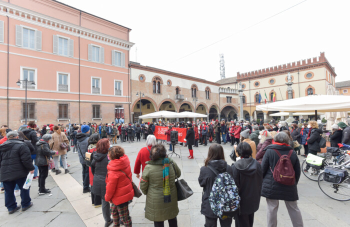 Corte Ravenna Casa Delle Donne Protesta