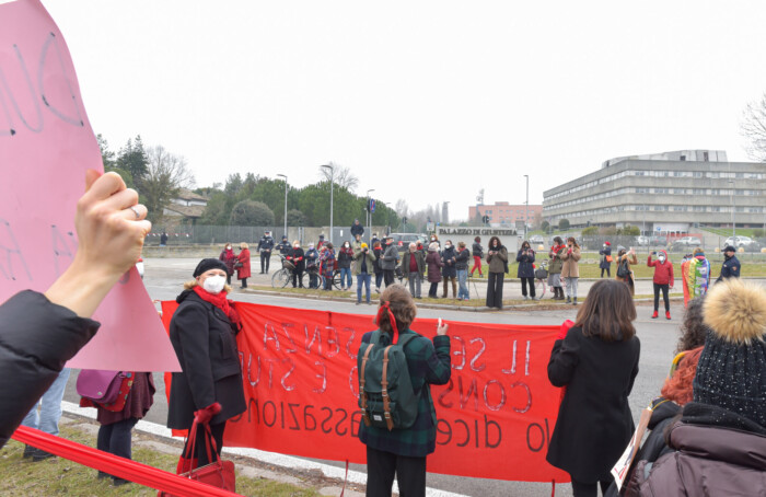 Corteo Contro Tribunale Donne
