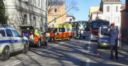 Incidente Bus Faenza