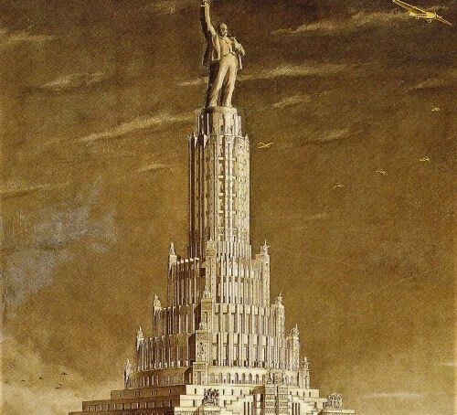 Boris Iofan Palazzo Dei Soviet DS1933