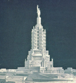 Boris Iofan, “Palazzo dei Soviet”, 1933