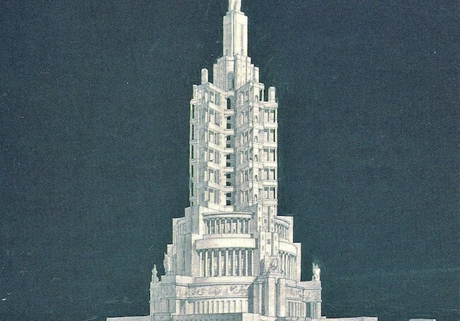 Boris Iofan, “Palazzo dei Soviet”, 1933