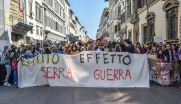 Ambientalista Protesta Clima Guerra
