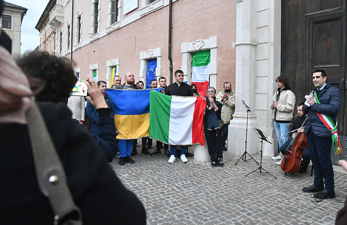L'arrivo degli ucraini del Teatro di Kiev a Ravenna