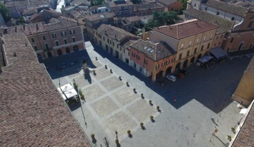 Bagnacavallo Aerea Piazza