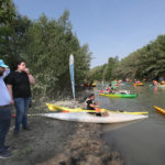 RAVENNA 22/O5/2022. TRAIL ROMAGNA. CANOA, DISCESA DEI FIUMI UNITI