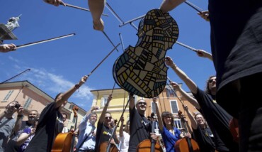 RAVENNA 18/06/2016. RAVENNA FESTIVAL 2016. 100 CELLOS Foto Fabrizio Zani / Daniele Casadio
