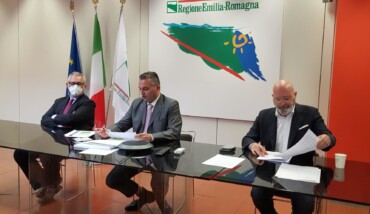 Da Destra Bonaccini Donini E Baldino