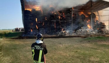 Incendio Rotoballe Santo Stefano 2
