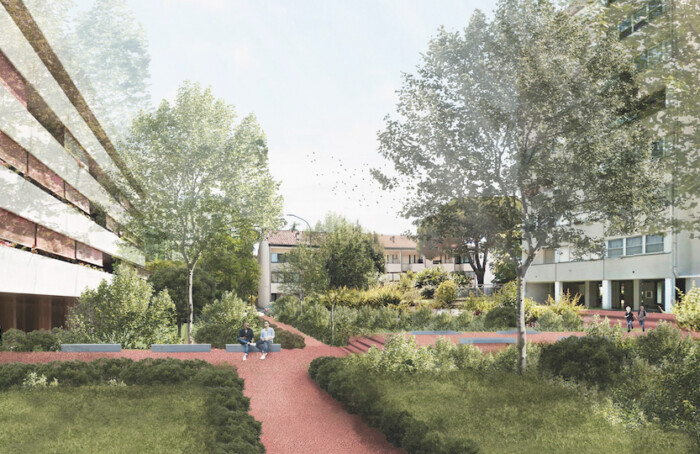Rendering Riqualificazione San Biagio