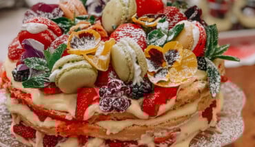 Torta Con Fragole