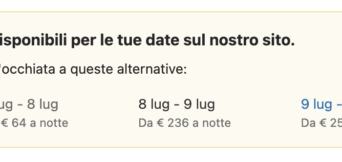 Booking