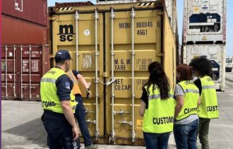Sequestro Container Porto