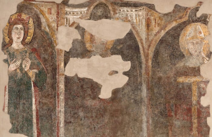 Affresco Medievale San Vitale Museo Nazionale