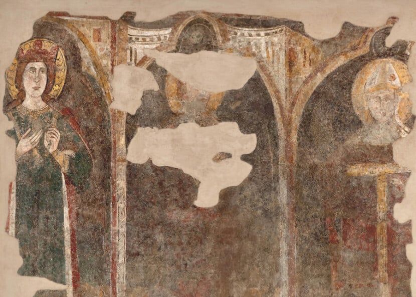 Affresco Medievale San Vitale Museo Nazionale