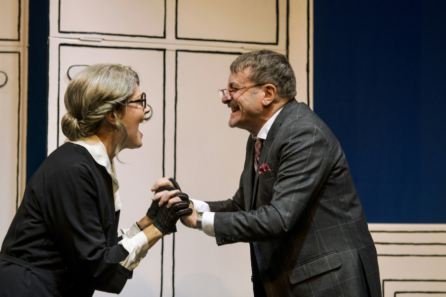 Daniela Cristofori E Giacomo Poretti