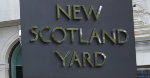 New Scotland Yard Sign (cropped)