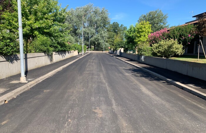 Riasfaltatura Strada Di Lavezzola