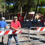 Presidio antifascista al cimitero contro la manifestazione per Ettore Muti, 21 agosto 2022