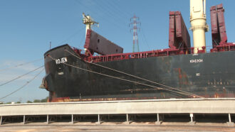 Nave Ucraina Porto Ormeggio