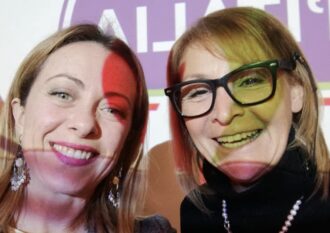 Marta Farolfi Con Giorgia Meloni