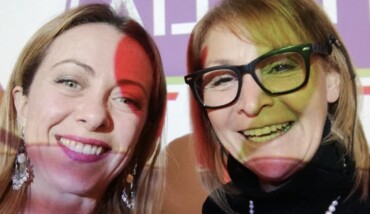 Marta Farolfi Con Giorgia Meloni