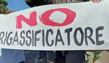 Protesta No Rigassificatore