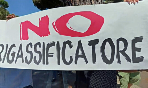 Protesta No Rigassificatore