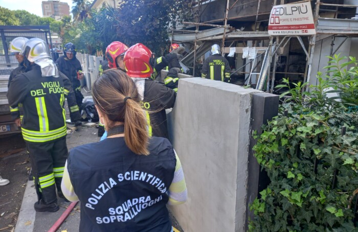 Esplosione cantiere edile ravenna 27 settembre