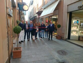 Inaugurazione Fioriere Via Cairoli