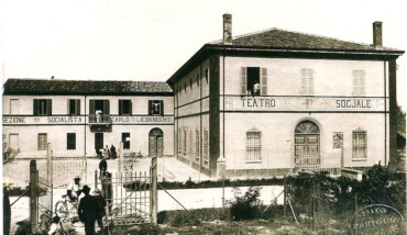 Teatro Socjale Facciata Origini