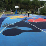 Decorazione Campo Basket 5