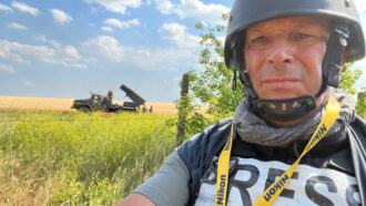 Bm 21 Pronto Al Fuoco Sul Fronte Del Donbass