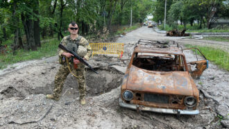 Kharkiv Quarriere Distrutto