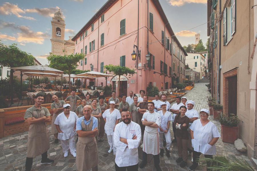 Squadra Ristorante Sangiovesa Santarcangelo