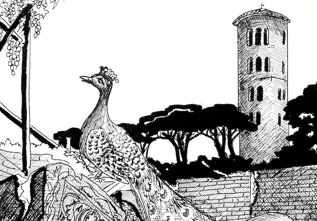 Vestigia Ravenna Antica (schizzo Al Tratto)