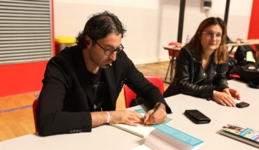 Luca Sirri Con La Moglie