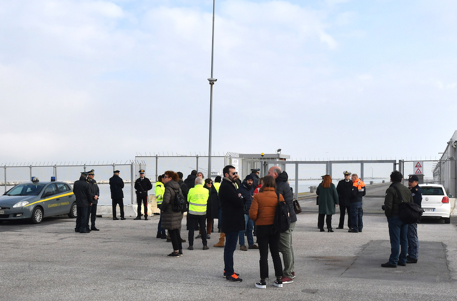 Accoglienza Migranti Terminal Crociere