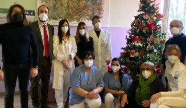 Addobbi Al Reparto Di Oncologia Dell'ospedale Di Lugo, Natale 2022 (1)