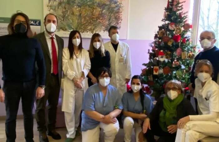 Addobbi Al Reparto Di Oncologia Dell'ospedale Di Lugo, Natale 2022 (1)