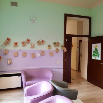 Addobbi Al Reparto Di Oncologia Dell'ospedale Di Lugo, Natale 2022 (2)