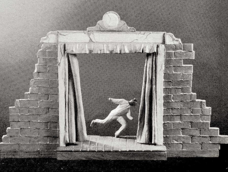 Vittorio Bulgarelli, Sipario Con Figura, 1991